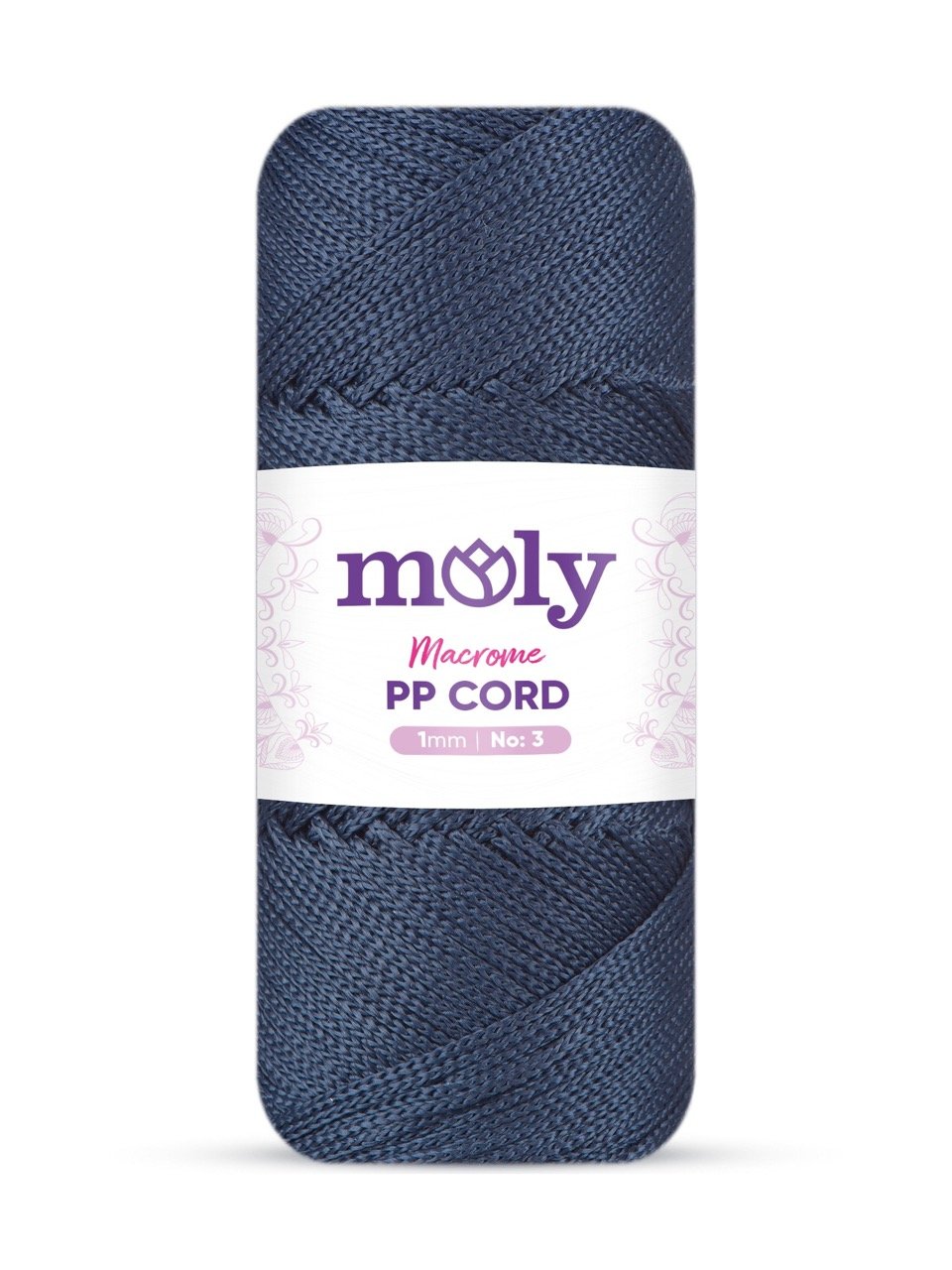 PP CORD MACROME NO:3 Moly Lacivert 262